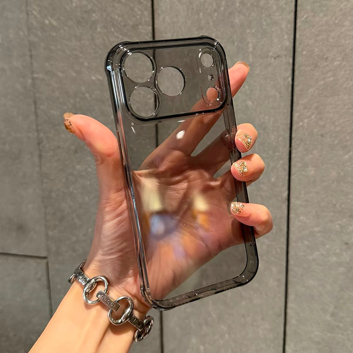Clear Soft Phone Case with Precise Camera Lens Protection