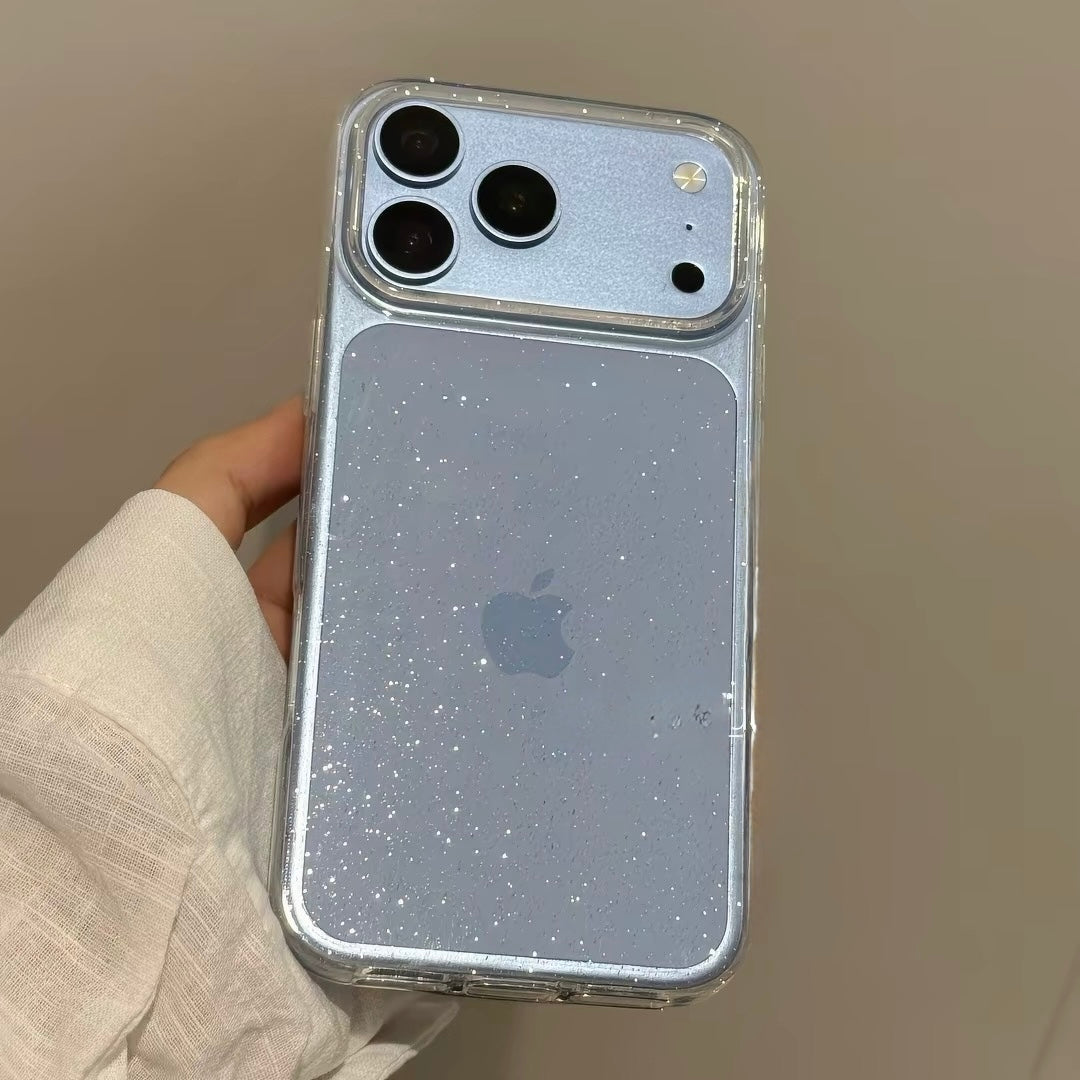 Sparkle Transparent Glitter Clear Protective Case for iPhone