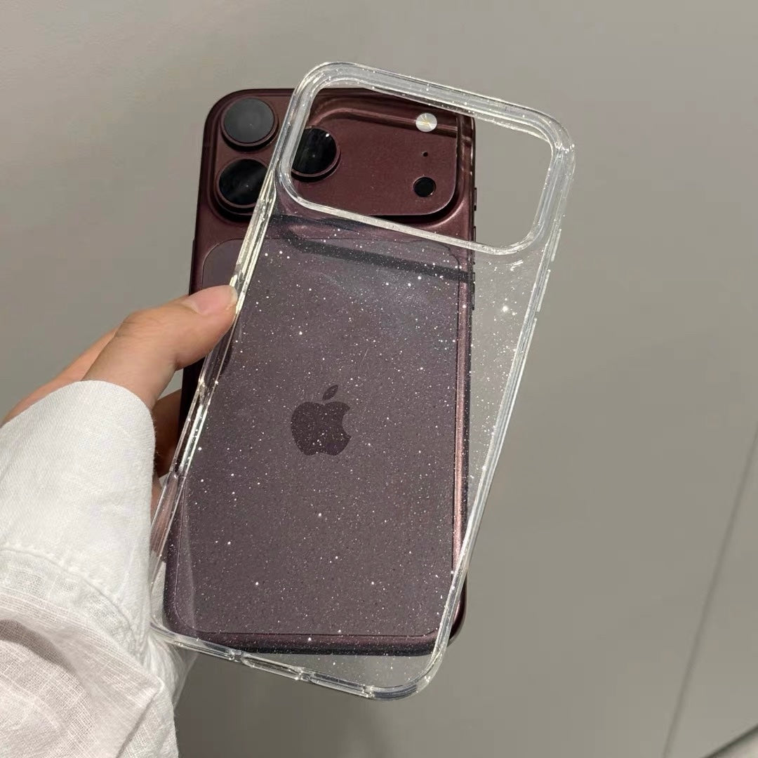 Sparkle Transparent Glitter Clear Protective Case for iPhone