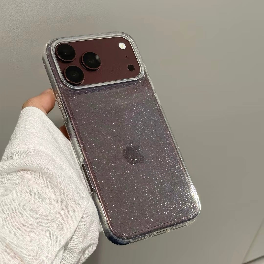 Sparkle Transparent Glitter Clear Protective Case for iPhone