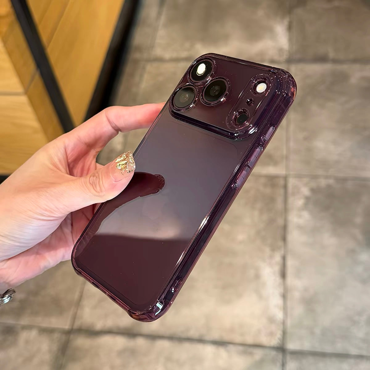 Clear Soft Phone Case with Precise Camera Lens Protection