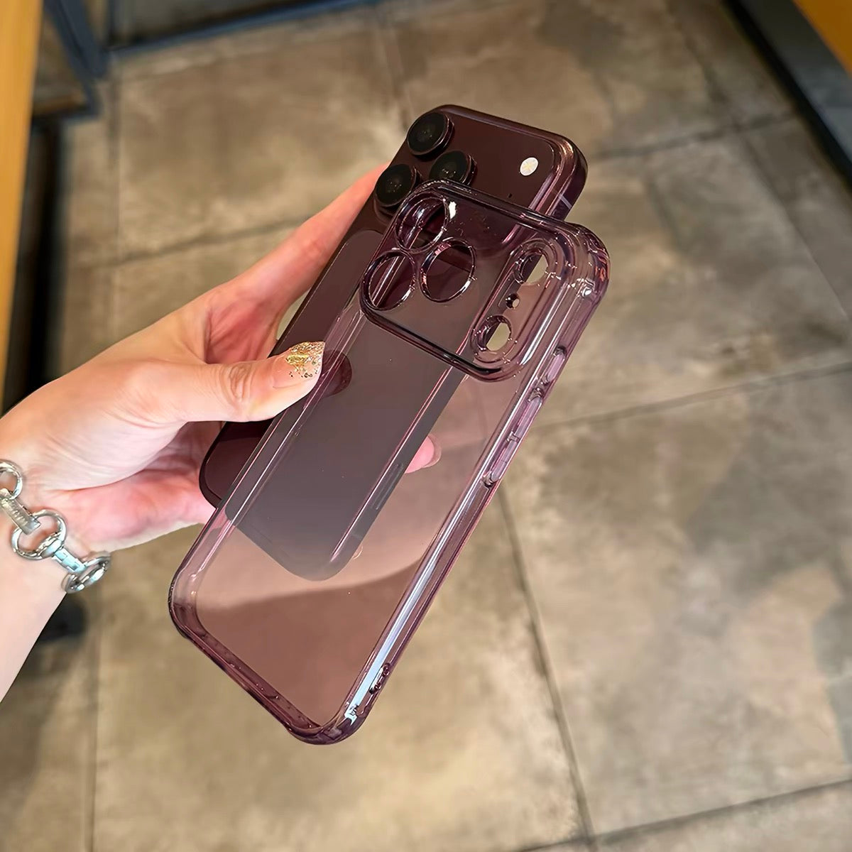 Clear Soft Phone Case with Precise Camera Lens Protection