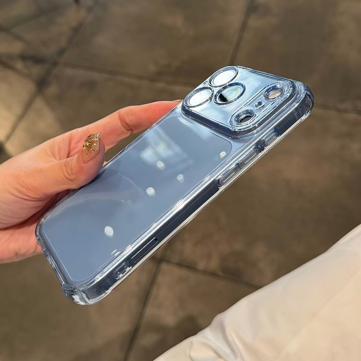 Clear Soft Phone Case with Precise Camera Lens Protection