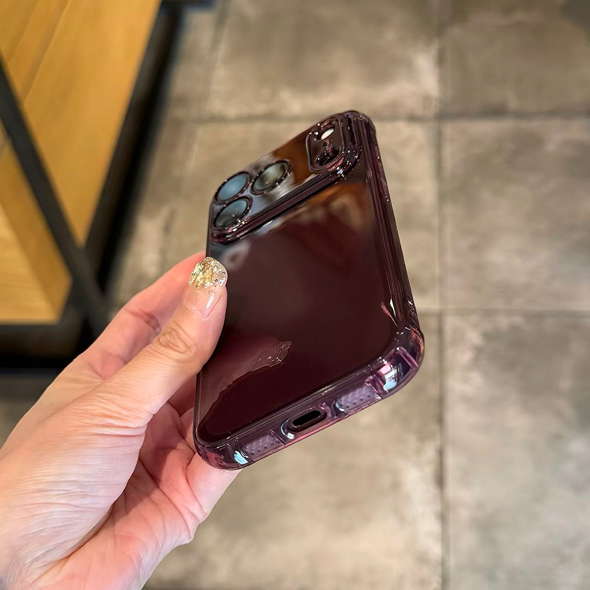 Clear Soft Phone Case with Precise Camera Lens Protection