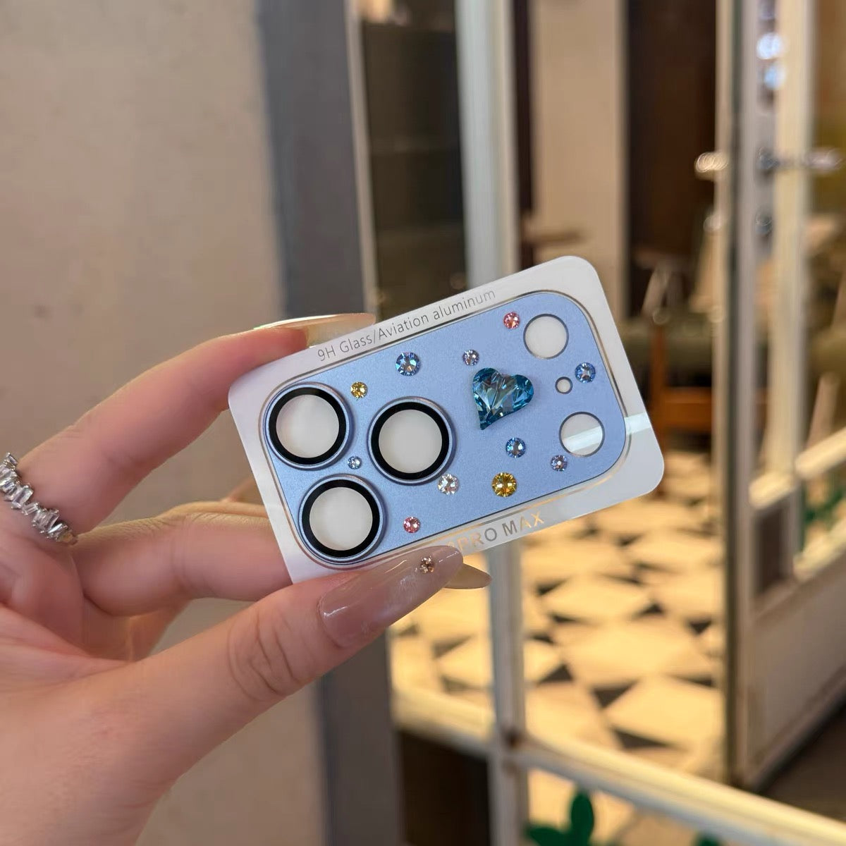 Bling Diamond Camera Lens Protector for iPhone 💎✨